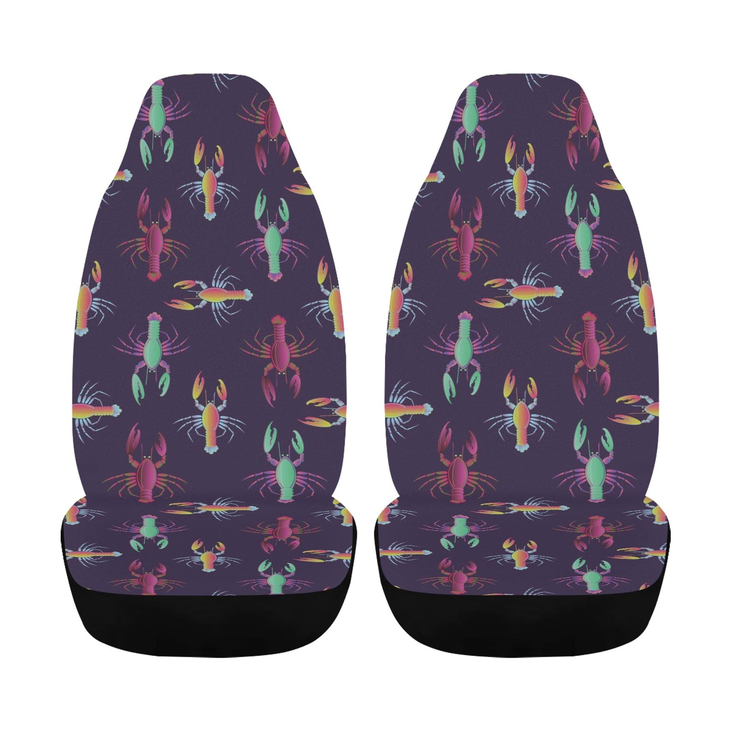 Lobster Print Design LKS402 Car Seat Covers