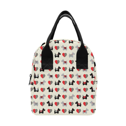Scottish Terriers Print Design LKS3010 Insulated Lunch Bag