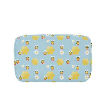 Bee Cute Print Design LKS304 Insulated Lunch Bag