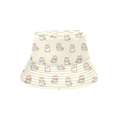 Shiba Inu Print Design LKS306 Unisex Bucket Hat