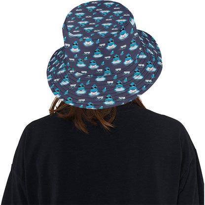 Shark Print Design LKS309 Unisex Bucket Hat