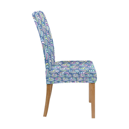 Volleyball Print Design LKS301 Dining Chair Slipcover
