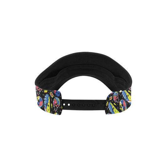 Skateboard Print Design LKS304 Unisex Sun Visor