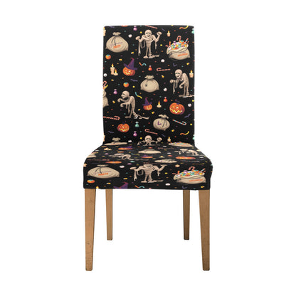 Mummy Halloween Print Design LKS303 Dining Chair Slipcover