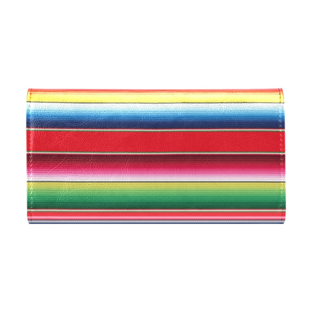 Serape Pattern Women's Trifold Wallet