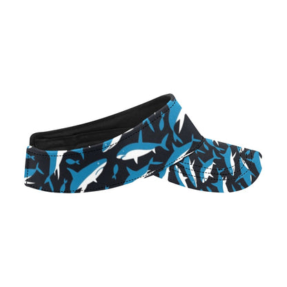 Shark Print Design LKS303 Unisex Sun Visor