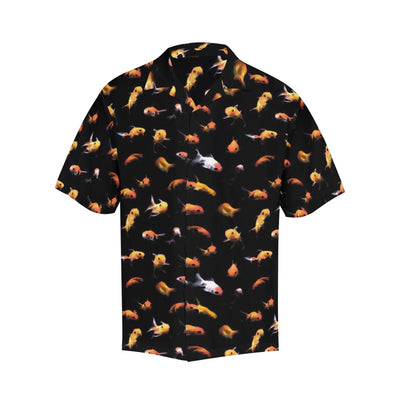 Goldfish Print Design LKS402 Men's Men's Hawaiian Shirt