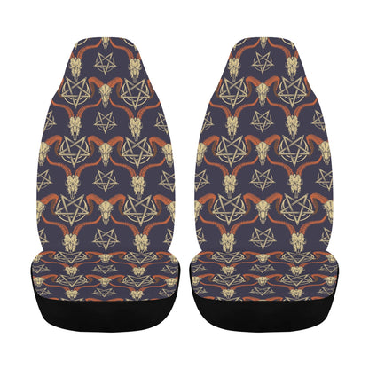 Buffalo Head Print Design LKS403 Car Seat Covers