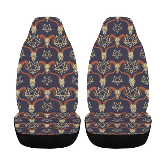 Buffalo Head Print Design LKS403 Car Seat Covers