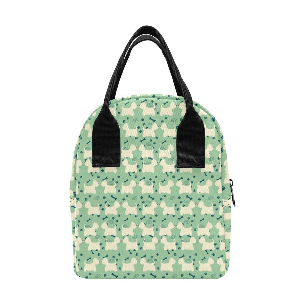 Scottish Terriers Print Design LKS302 Insulated Lunch Bag