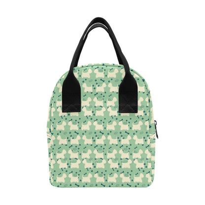 Scottish Terriers Print Design LKS302 Insulated Lunch Bag