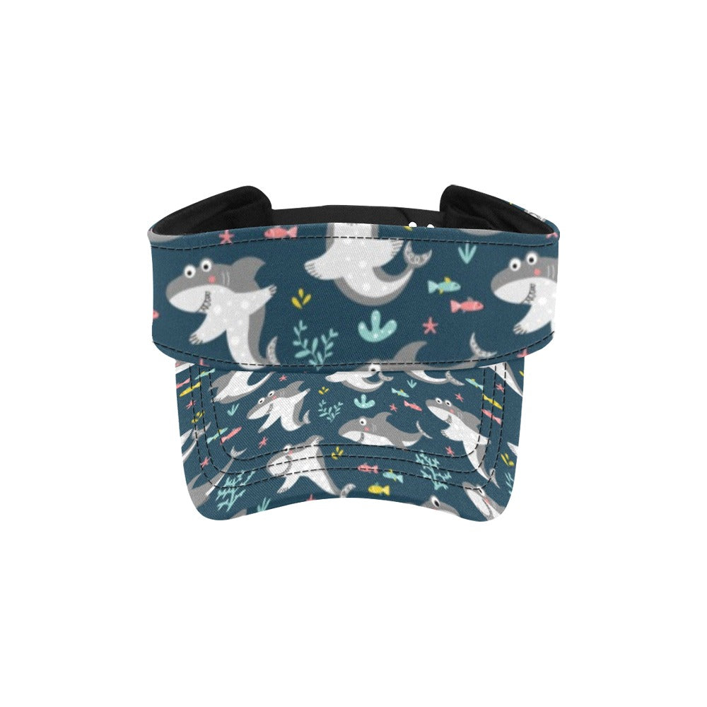 Shark Print Design LKS307 Unisex Sun Visor