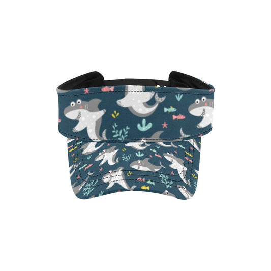 Shark Print Design LKS307 Unisex Sun Visor