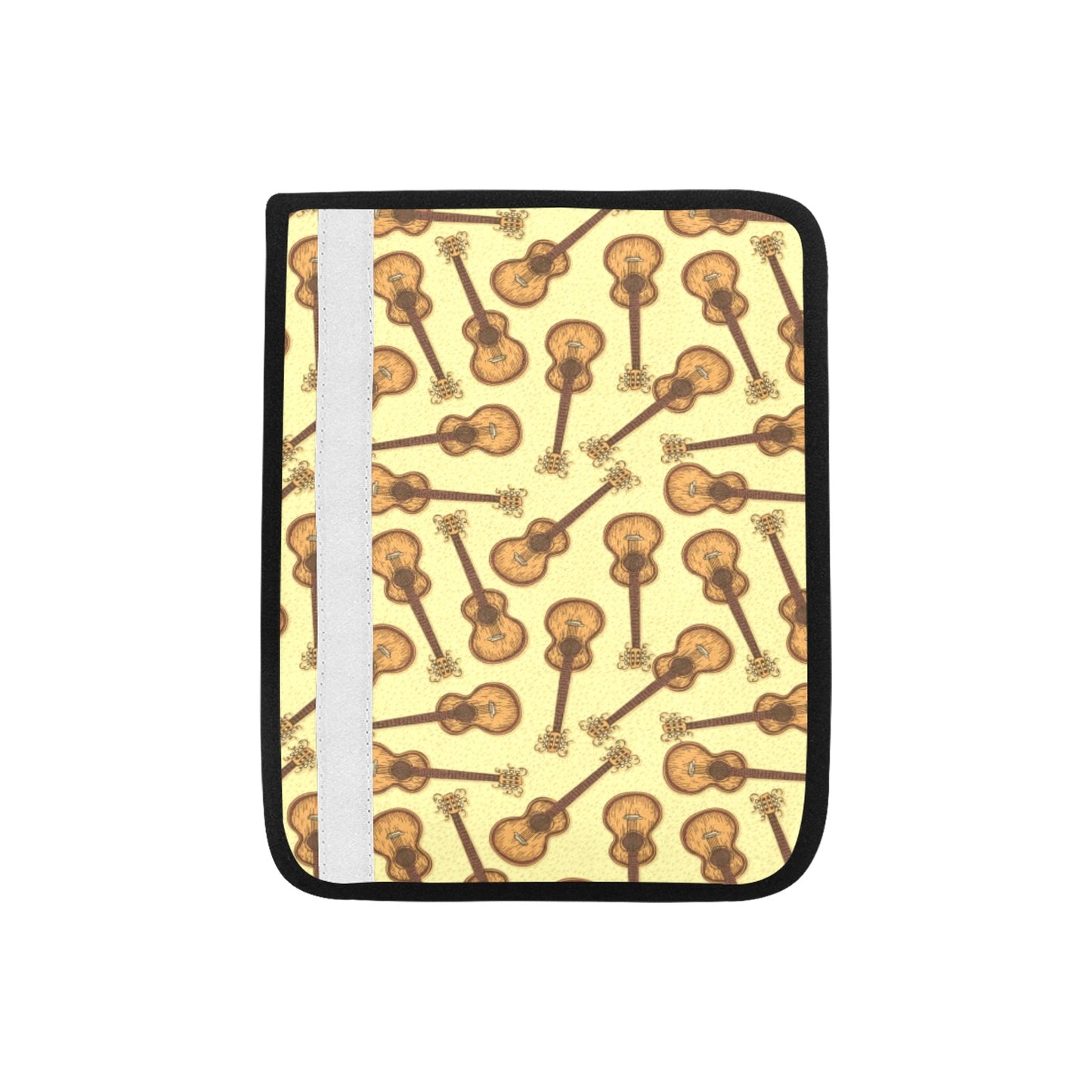 Acoustic Guitar Print Design LKS402 Car Seat Belt Cover