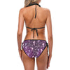 Fairy Pink Print Pattern Custom Bikini Swimsuit (Model S01)-JTAMIGO.COM