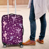 Fairy Pink Print Pattern Luggage Cover Protector