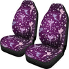 Fairy Pink Print Pattern Universal Fit Car Seat Covers