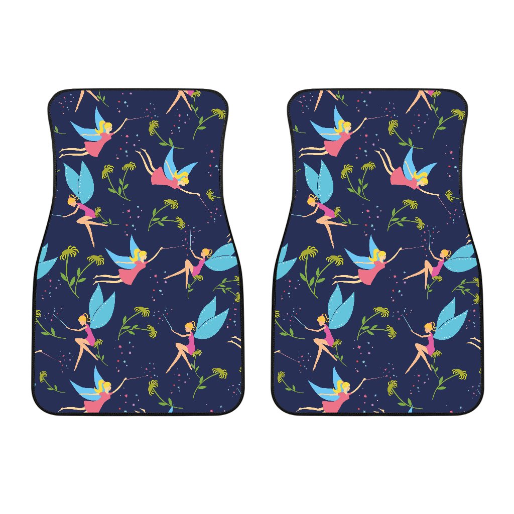 Fairy with flower Print Pattern Car Floor Mats