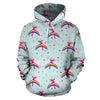 Fairy with Rainbow Print Pattern Pullover Hoodie