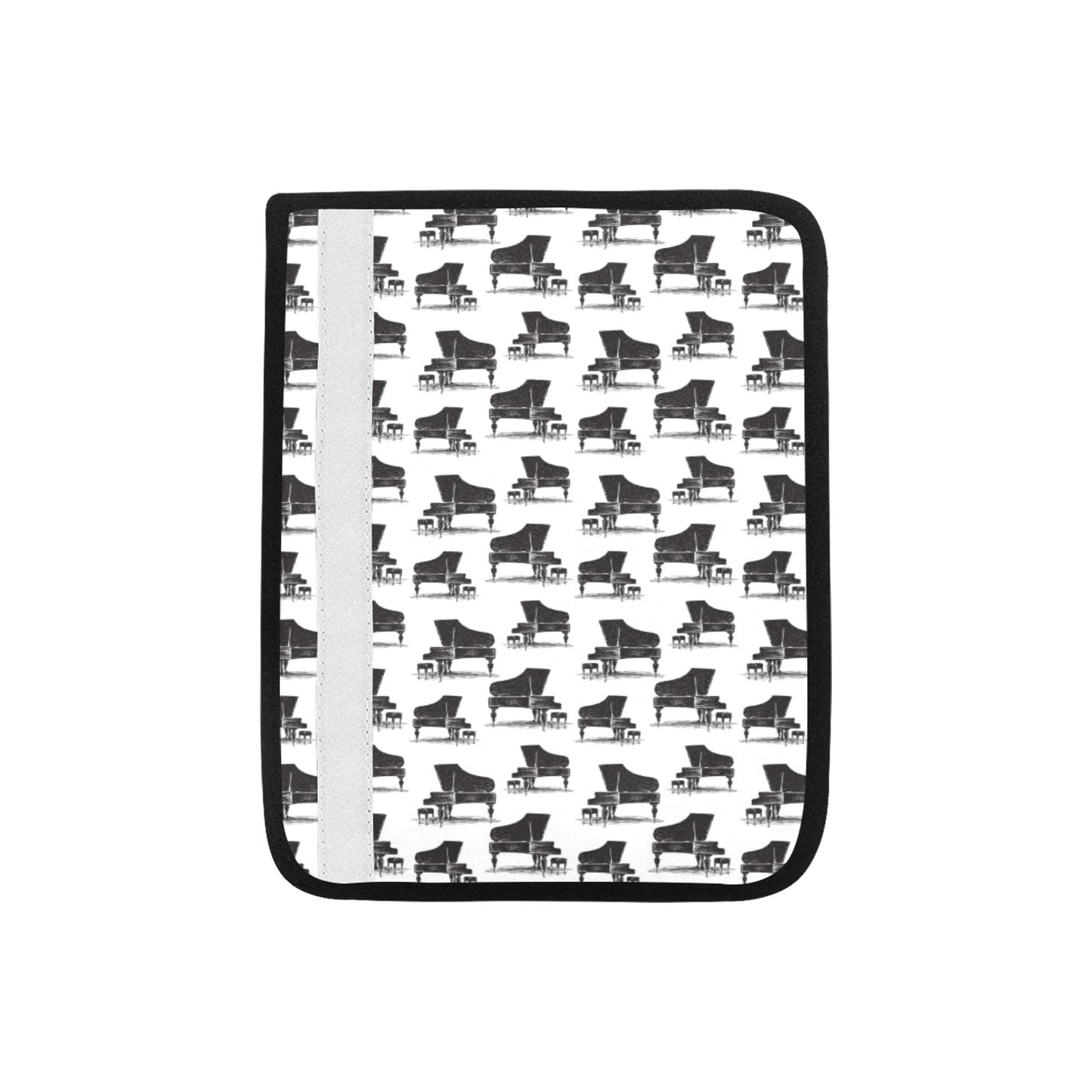 Piano Print Design LKS401 Car Seat Belt Cover