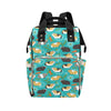 Guinea Pig Print Design LKS402 Diaper Bag Backpack