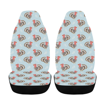 Turkey Print Design LKS403 Car Seat Covers