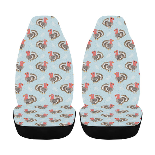Turkey Print Design LKS403 Car Seat Covers