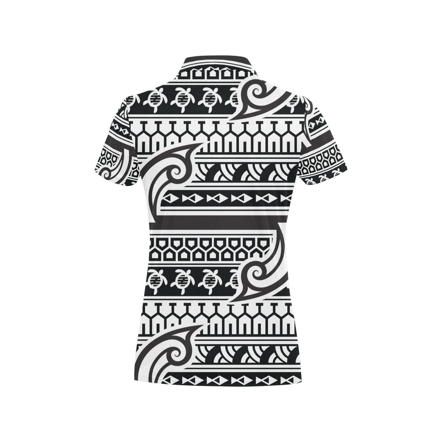 Samoan Style Print Design LKS305 Women's Polo Shirt