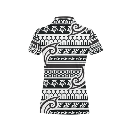 Samoan Style Print Design LKS305 Women's Polo Shirt