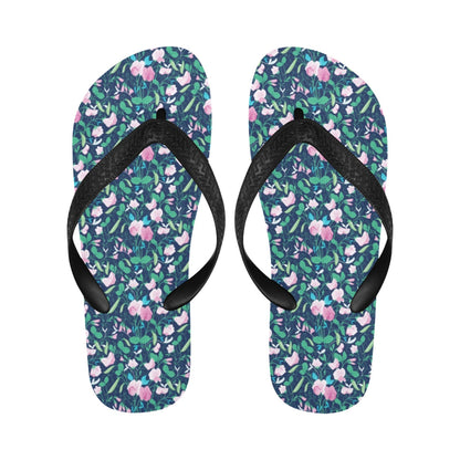 Sweet Pea Print Design LKS303 Flip Flops