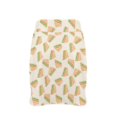 Sandwich Print Design LKS301 17" Golf & Pickleball Skort with Pockets