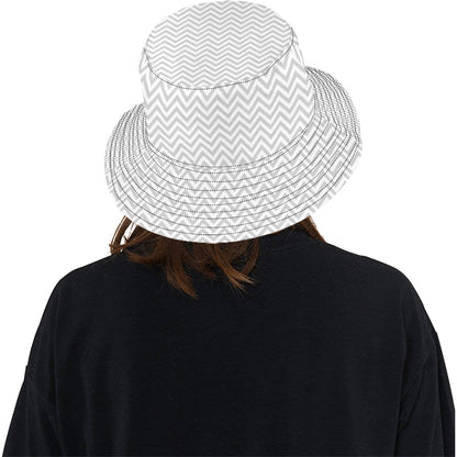 Chevron Print Design LKS401 Unisex Bucket Hat