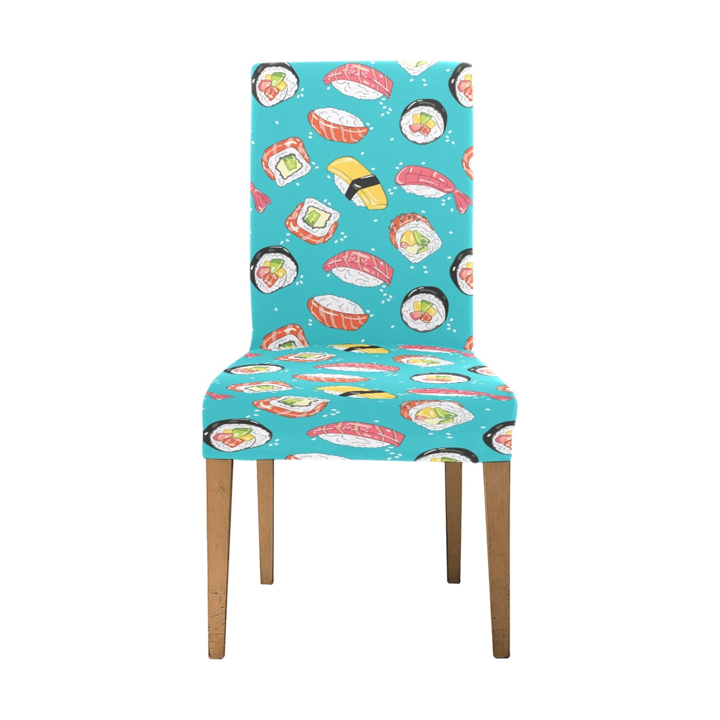 Sushi Print Design LKS305 Dining Chair Slipcover