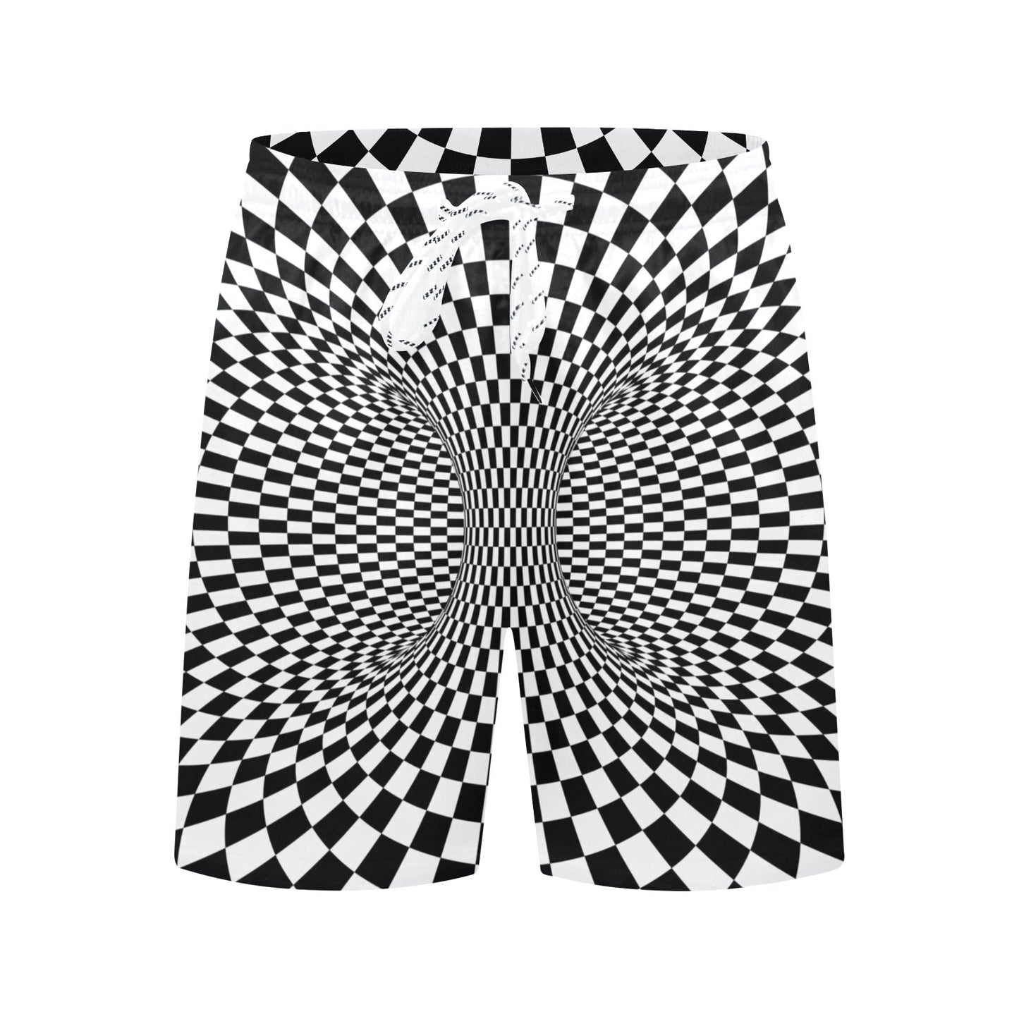 Optical illusion Projection Torus Men's Swim Trunks Beach Shorts