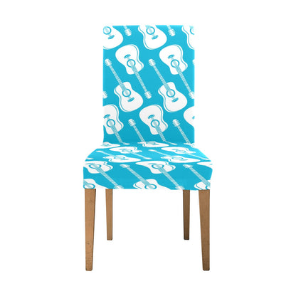 Acoustic Guitar Print Design LKS404 Dining Chair Slipcover