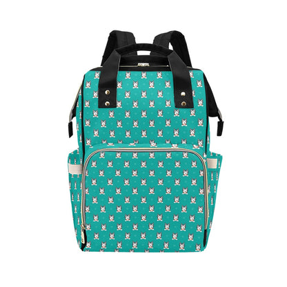 Siberian Huskies Print Design LKS304 Diaper Bag Backpack