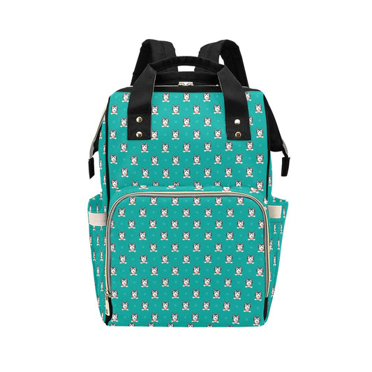 Siberian Huskies Print Design LKS304 Diaper Bag Backpack