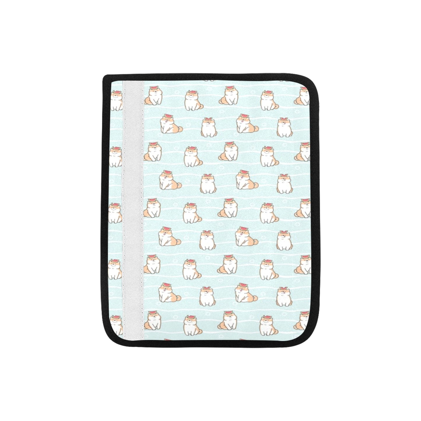 Shiba Inu Print Design LKS3011 Car Seat Belt Cover