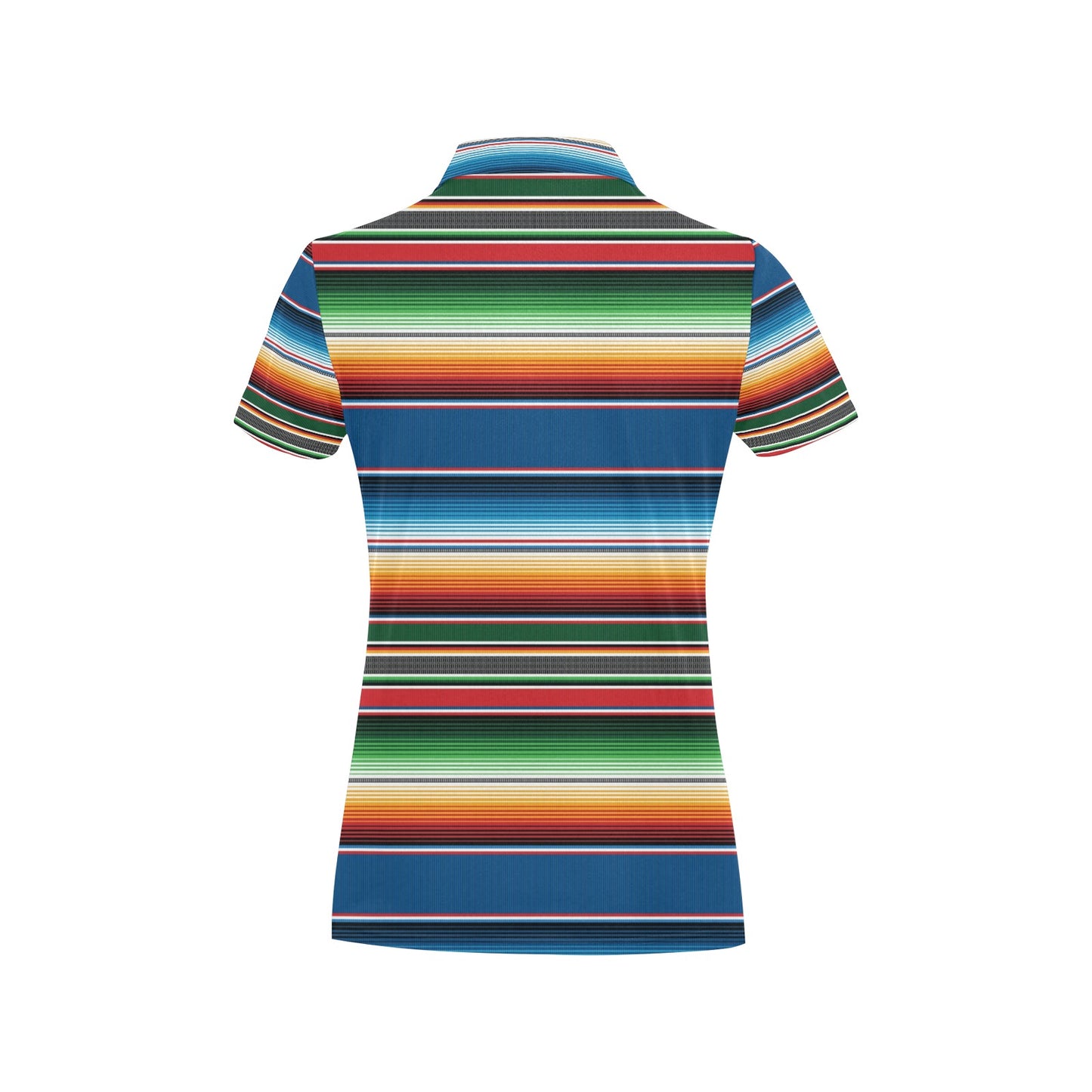 Serape Print Design LKS303 Women's Polo Shirt