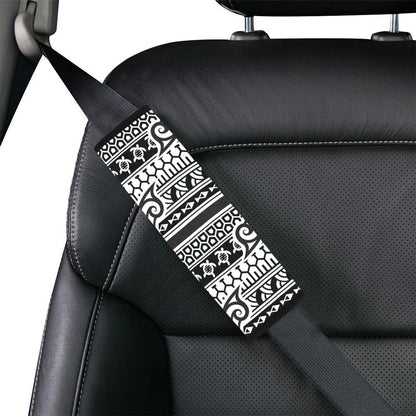 Samoan Style Print Design LKS305 Car Seat Belt Cover