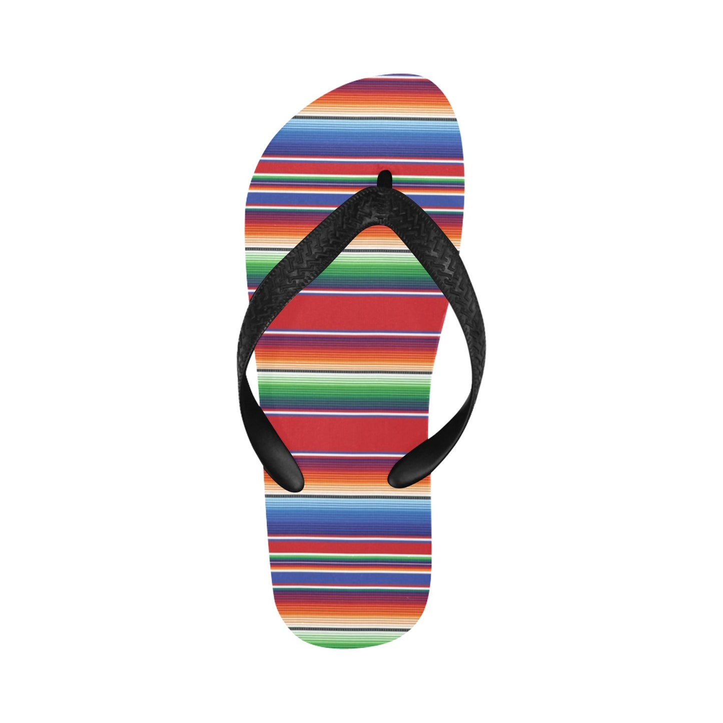 Serape Print Design LKS304 Flip Flops