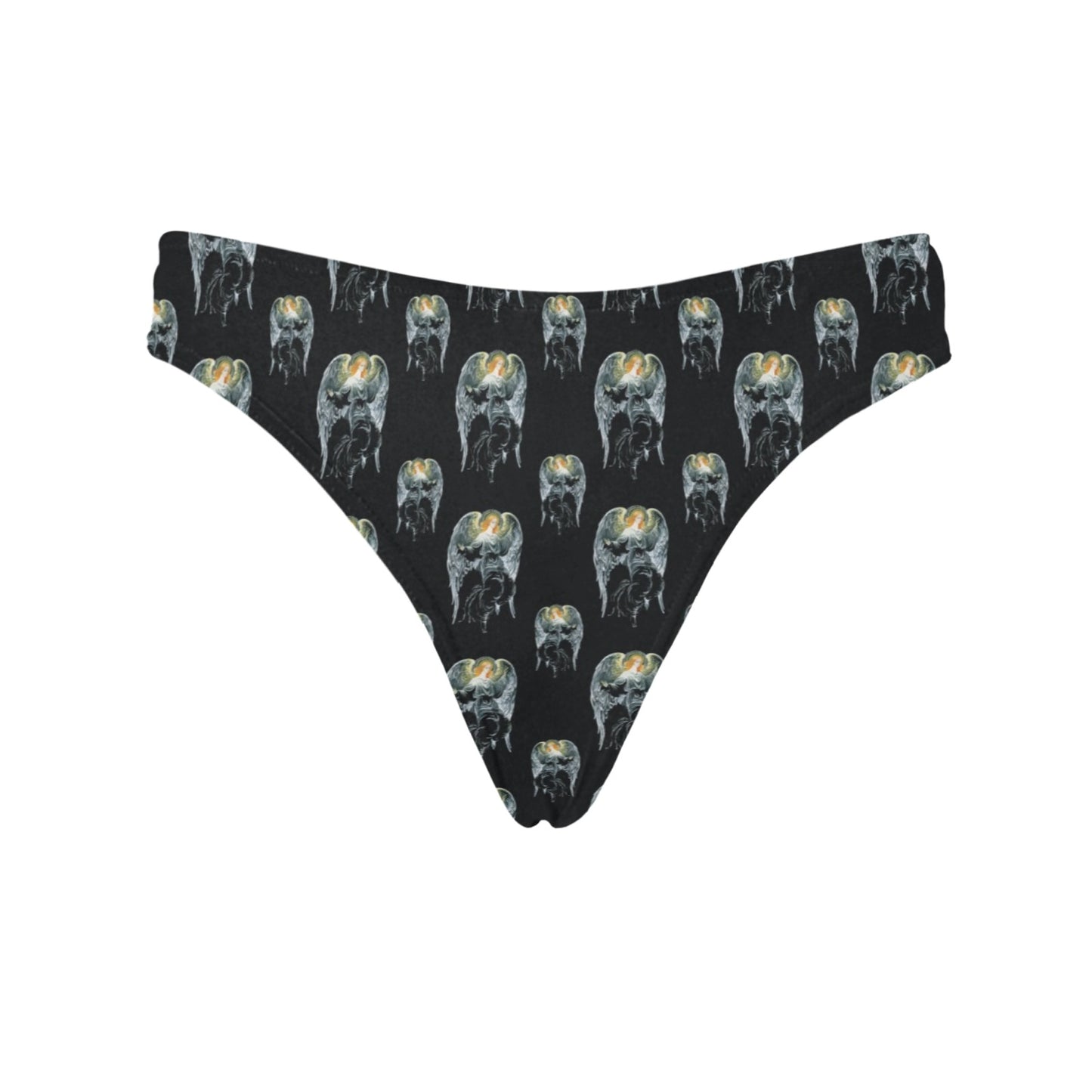 Angel with Wings Cute Design Print Women's Thongs