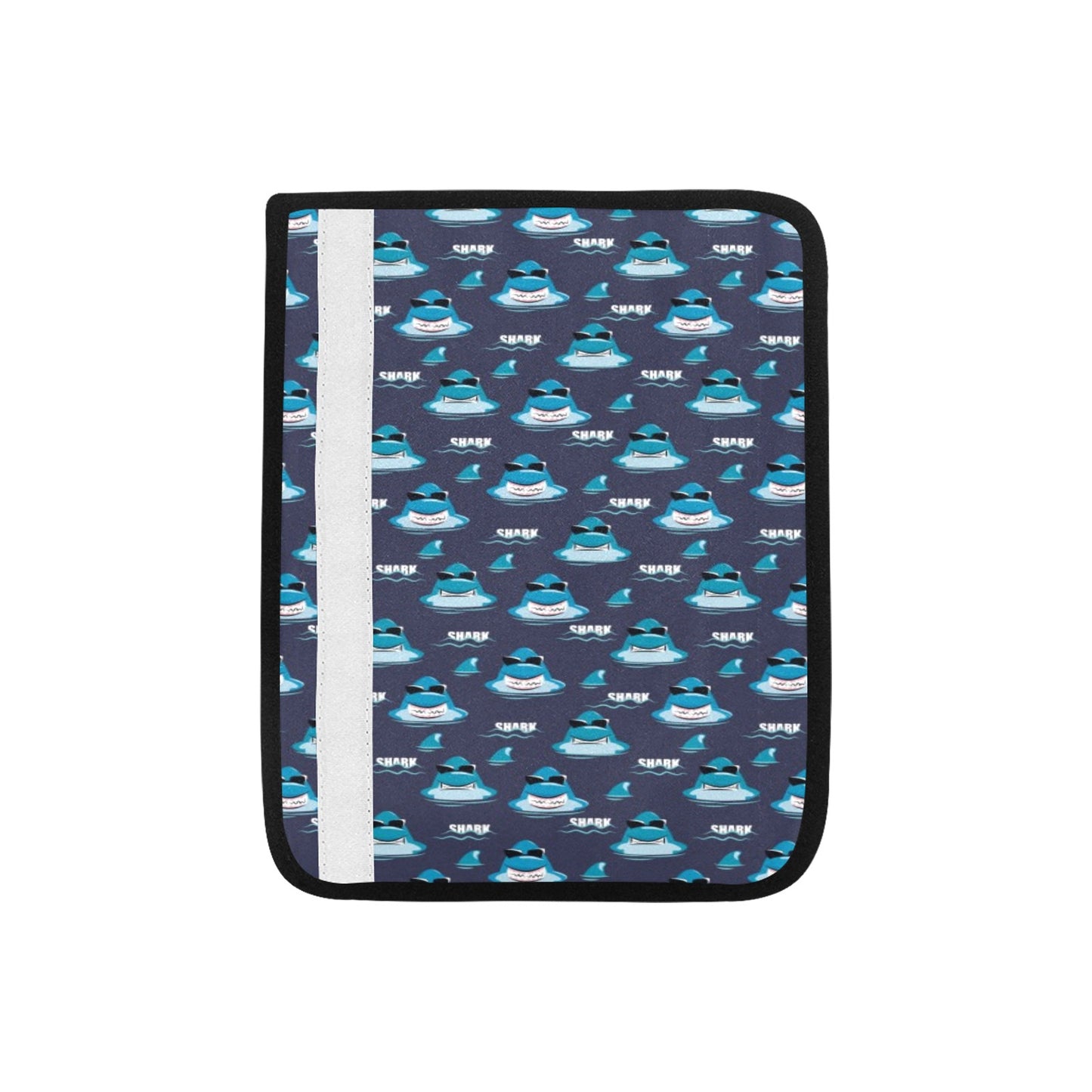 Shark Print Design LKS309 Car Seat Belt Cover
