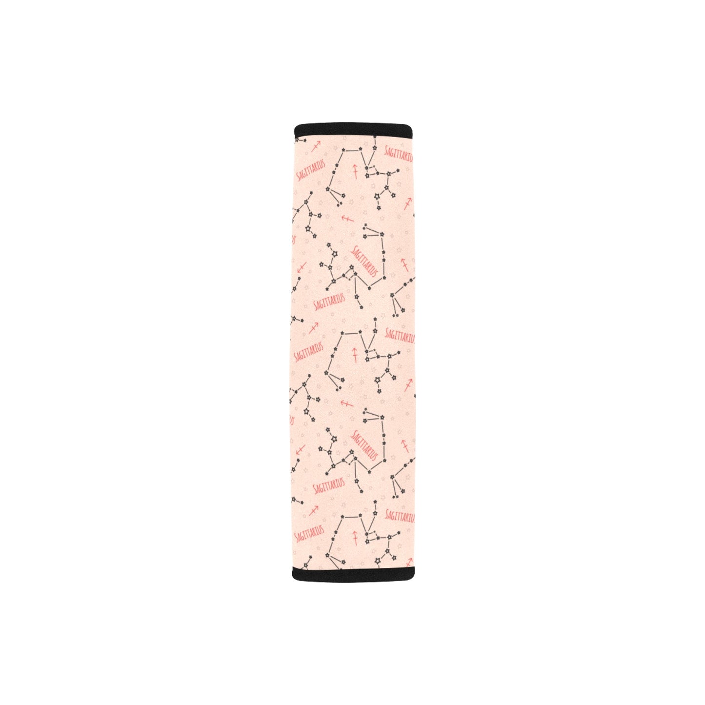 Sagittarius Star Print Design LKS302 Car Seat Belt Cover