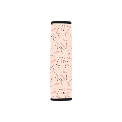 Sagittarius Star Print Design LKS302 Car Seat Belt Cover