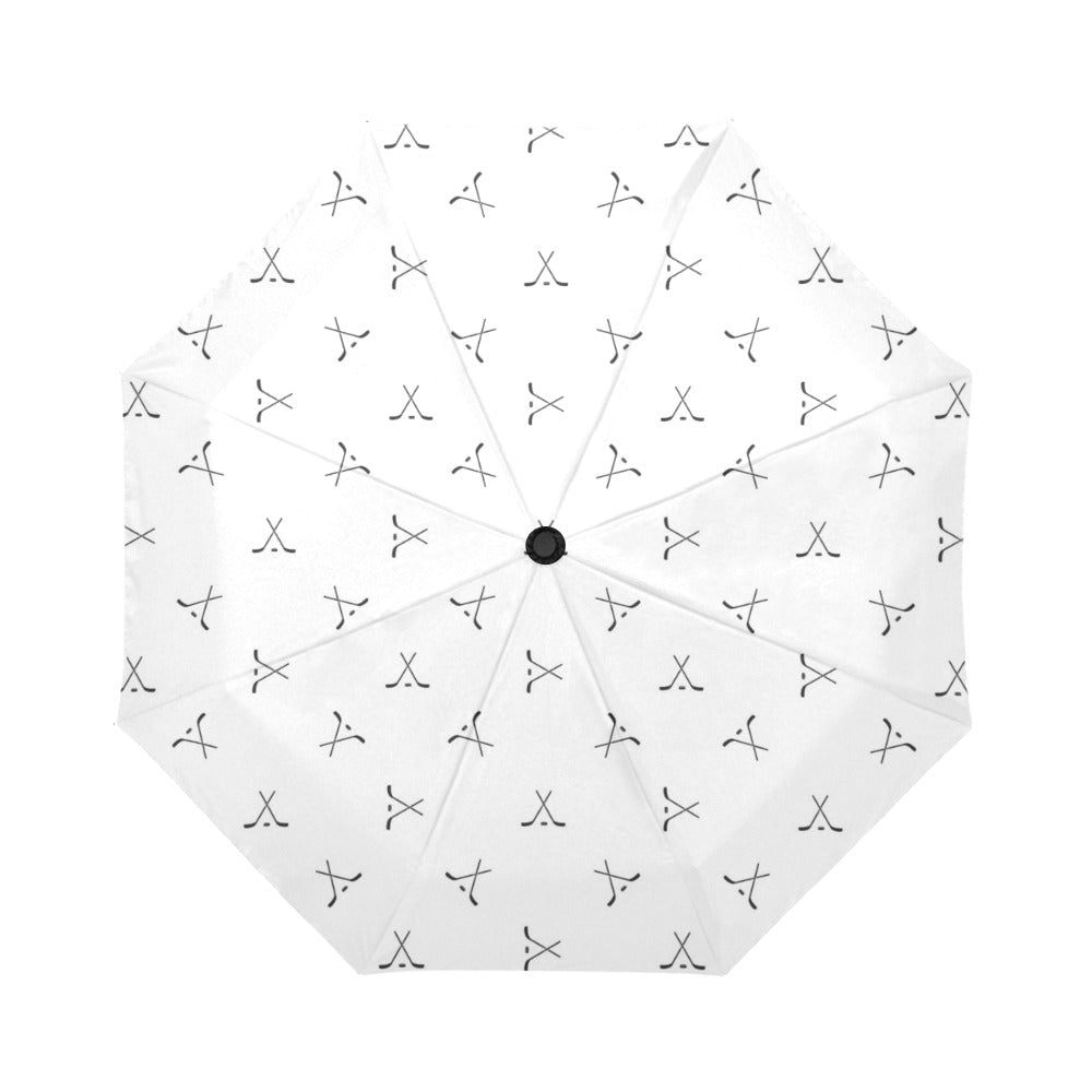 Hockey Print Design LKS304 Anti-UV Automatic Umbrella