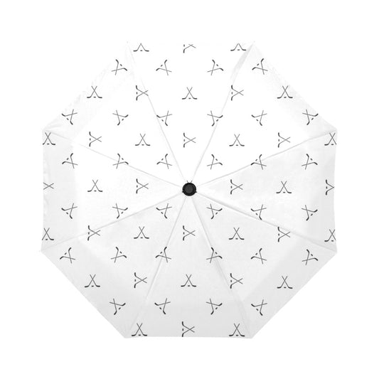 Hockey Print Design LKS304 Anti-UV Automatic Umbrella
