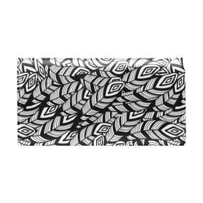 Tribal Pattern Print Design LKS302 Women's Trifold Wallet