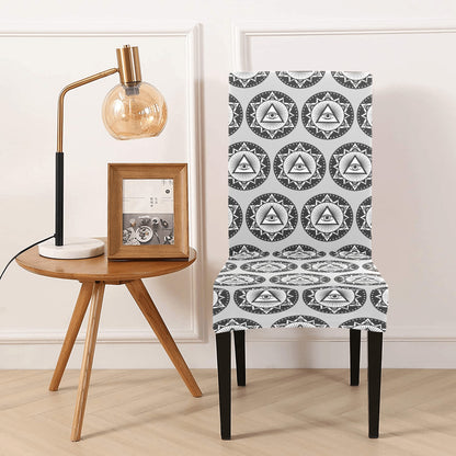 Third Eye Print Design LKS301 Dining Chair Slipcover