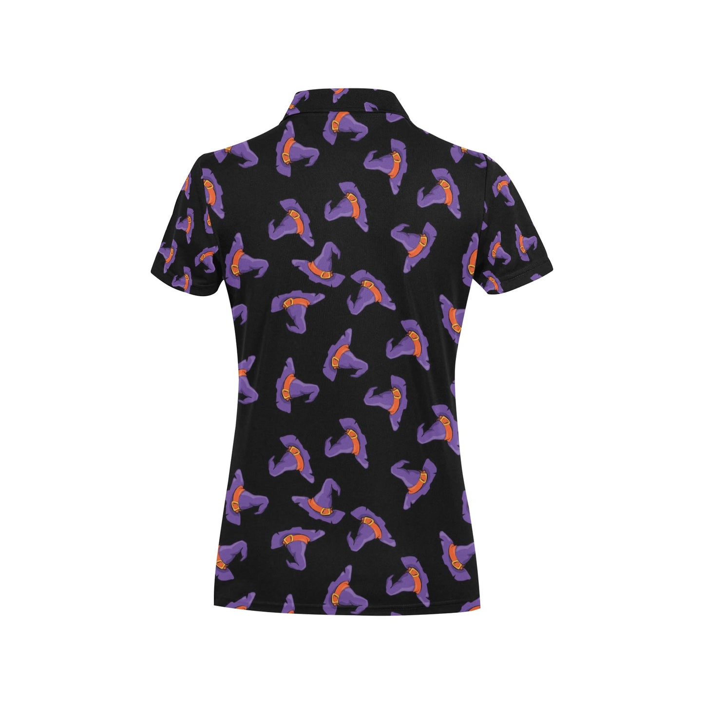 Witch Hat Print Design LKS304 Women's Polo Shirt